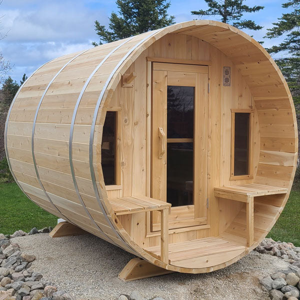 Dundalk Canadian Timber Tranquility MP Barrel Sauna