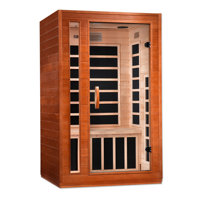 Dynamic Cordoba Elite 2-Person Ultra Low EMF FAR Infrared Sauna (Canadian Hemlock)
