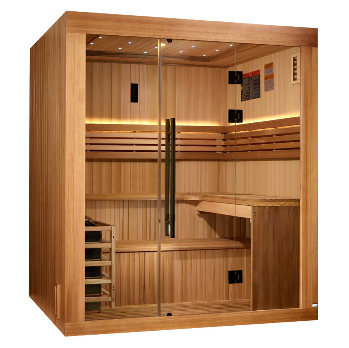 Osla Edition 6-Person Traditional Indoor Sauna – Luxury Home Sauna