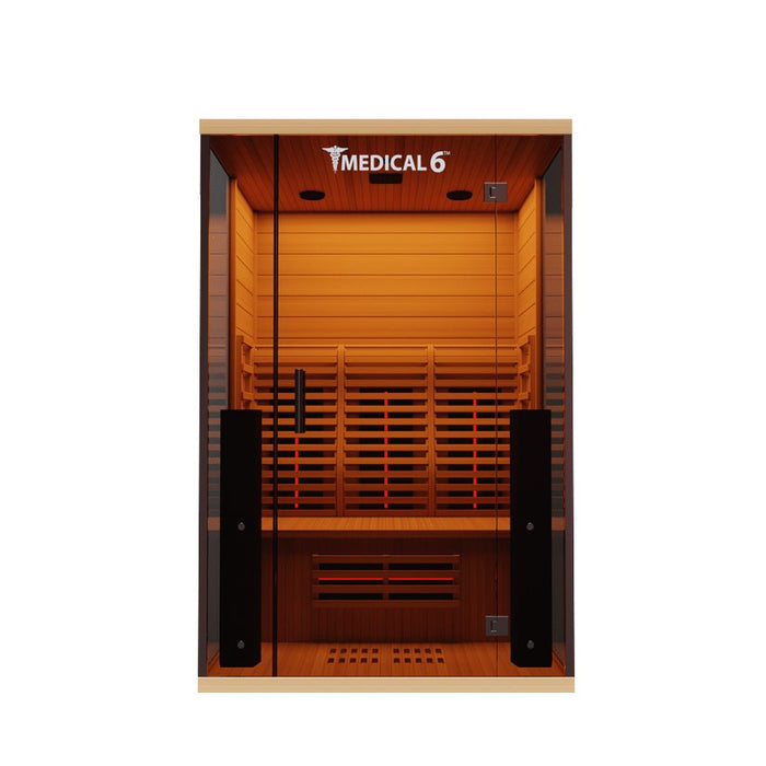 Medical 6 Ultra Full Spectrum Infrared Sauna (2 Person)