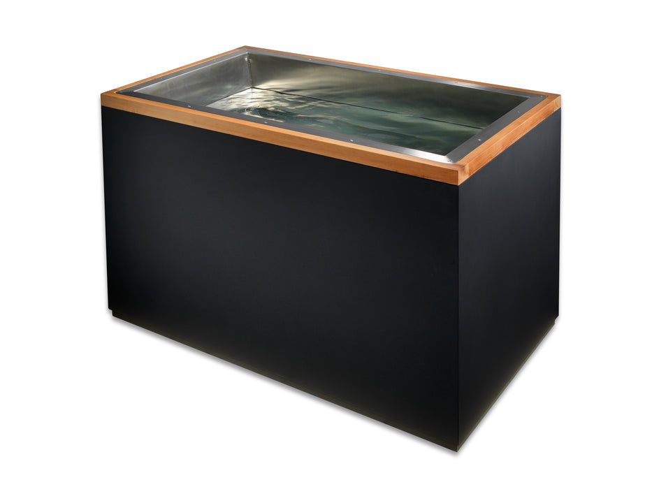 Luxury Dynamic Cuboid Cold Plunge – Sophisticated Wellness & Recovery Tub