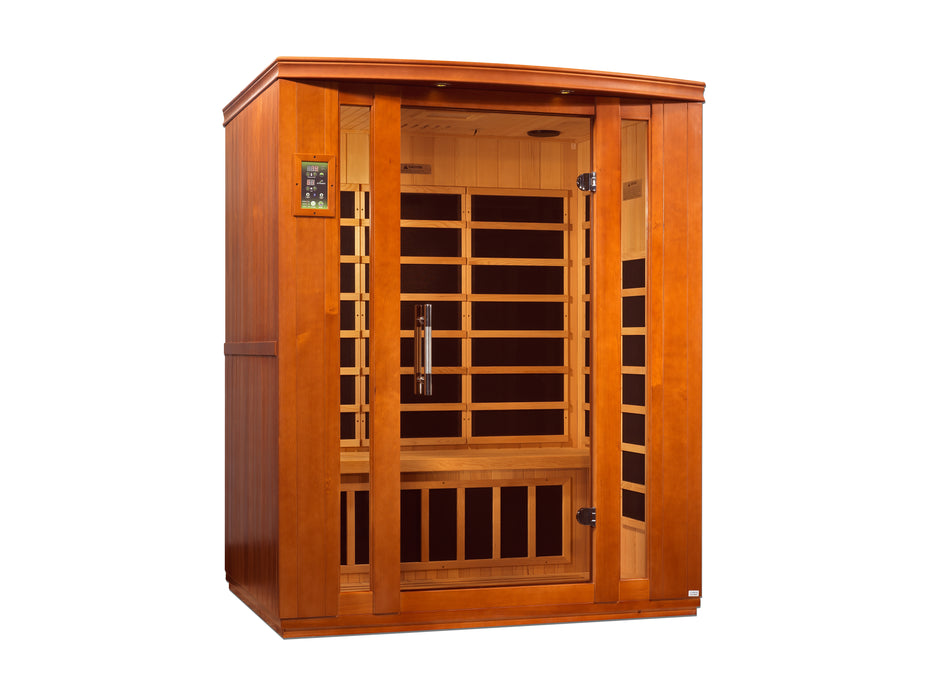 Dynamic Bellagio 3-Person Low EMF FAR Infrared Sauna (Canadian Hemlock)