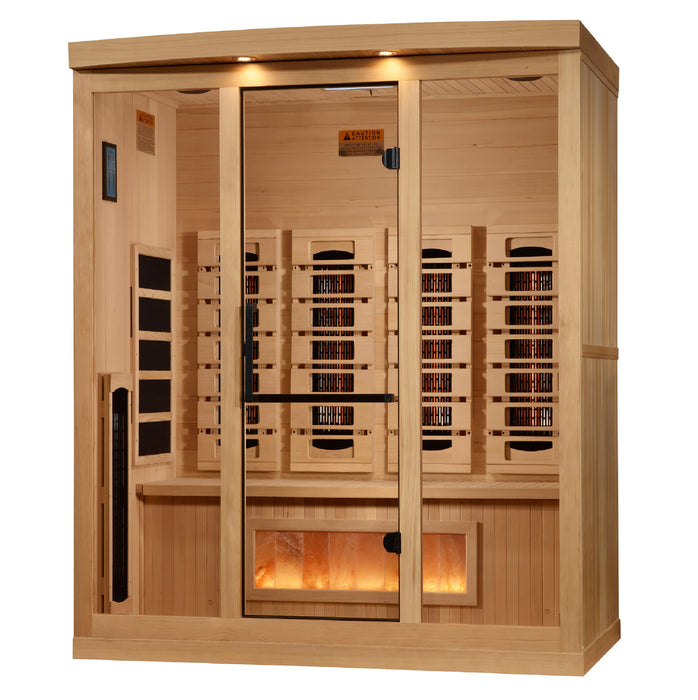 Norwegian 4-Person Luxury Infrared Sauna – Indoor, Full Spectrum, Near Zero EMF