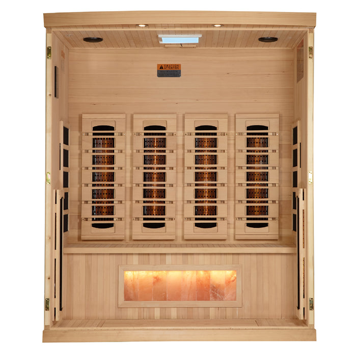 Norwegian 4-Person Luxury Infrared Sauna – Indoor, Full Spectrum, Near Zero EMF