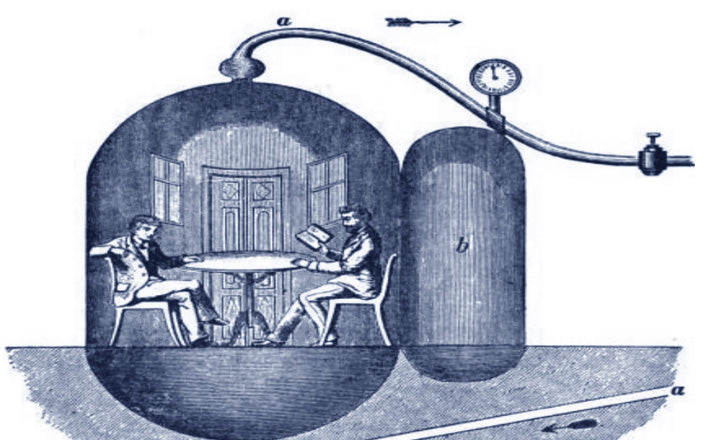 The origin of hyperbaric oxygen therapy