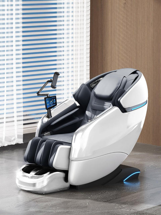 De-Stress Lounge Massage Chair by Vacuactivus – Ultimate Full Body Zero Gravity with Heat, SL-Track & Bluetooth