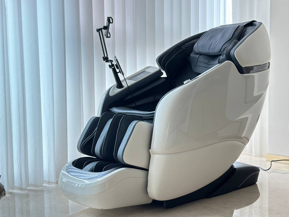 De-Stress Lounge Massage Chair by Vacuactivus – Ultimate Full Body Zero Gravity with Heat, SL-Track & Bluetooth