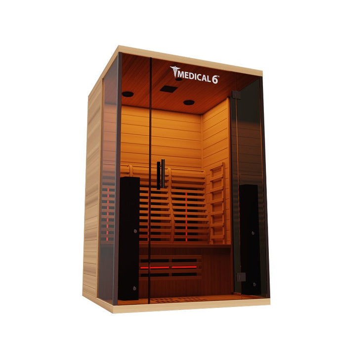 Medical 6 Ultra Full Spectrum Infrared Sauna (2 Person)