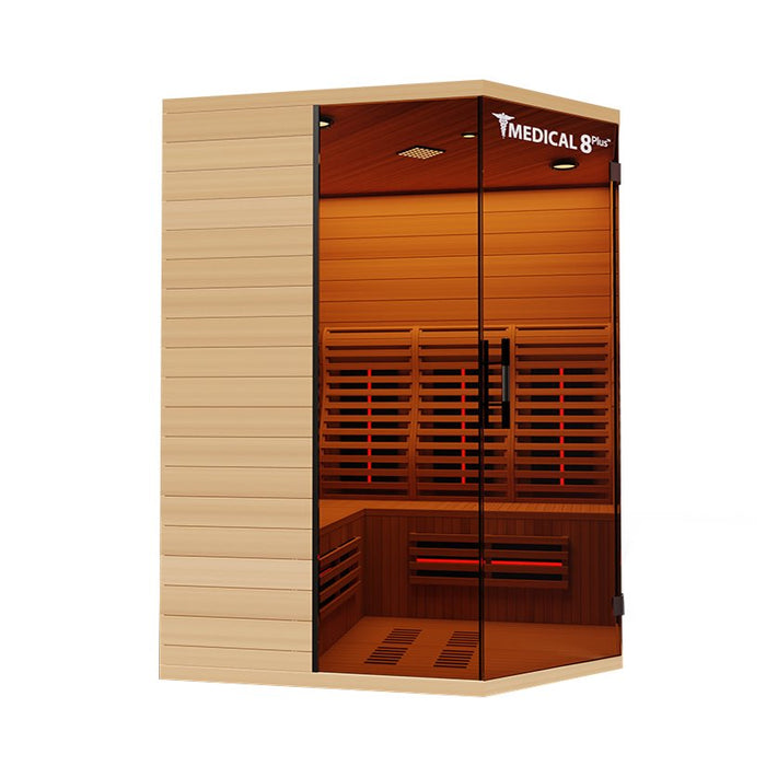 Medical 8 Plus v2 Ultra Full Spectrum Infrared Sauna (6 Person)